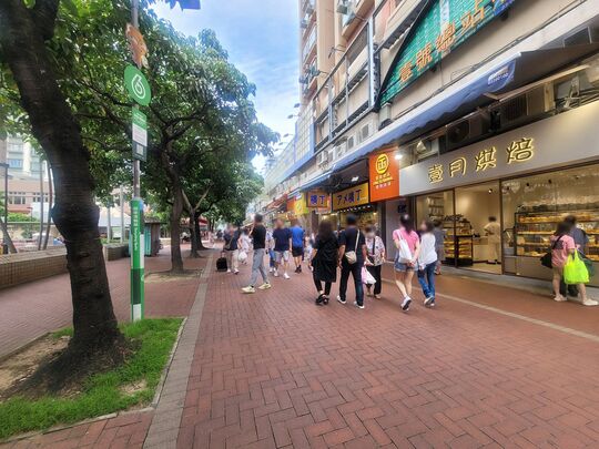 Tsing Shan Square near Tsing Shan Children's Playground (opposite Wah Lok Mansion)