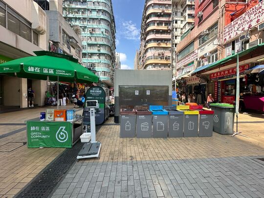 Public Pavement Junction at Pei Ho Street and Fuk Wa Street outside Sham Shui Po MTR Station Exit B2
